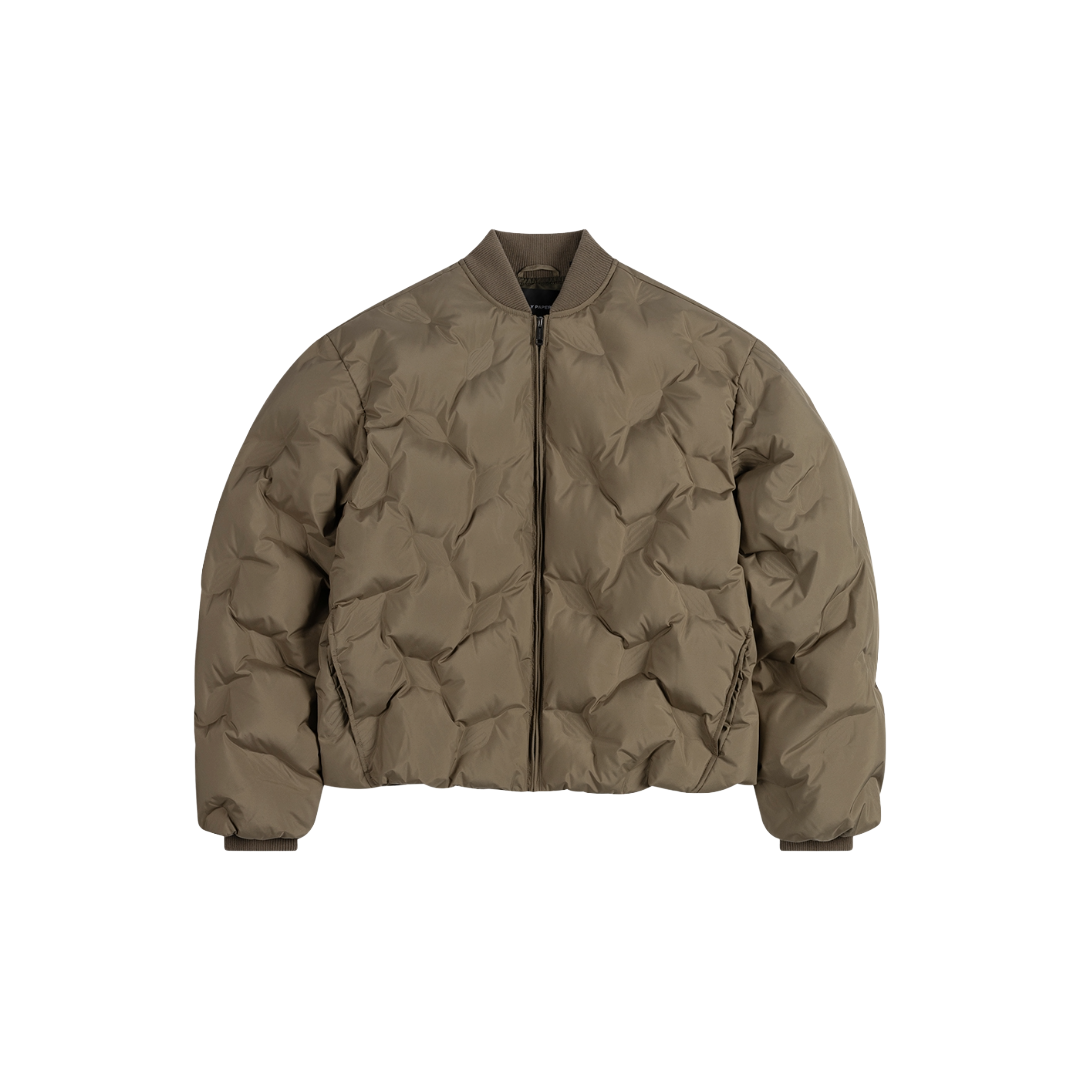 Army Green Ayan Monogram Puffer Jacket
