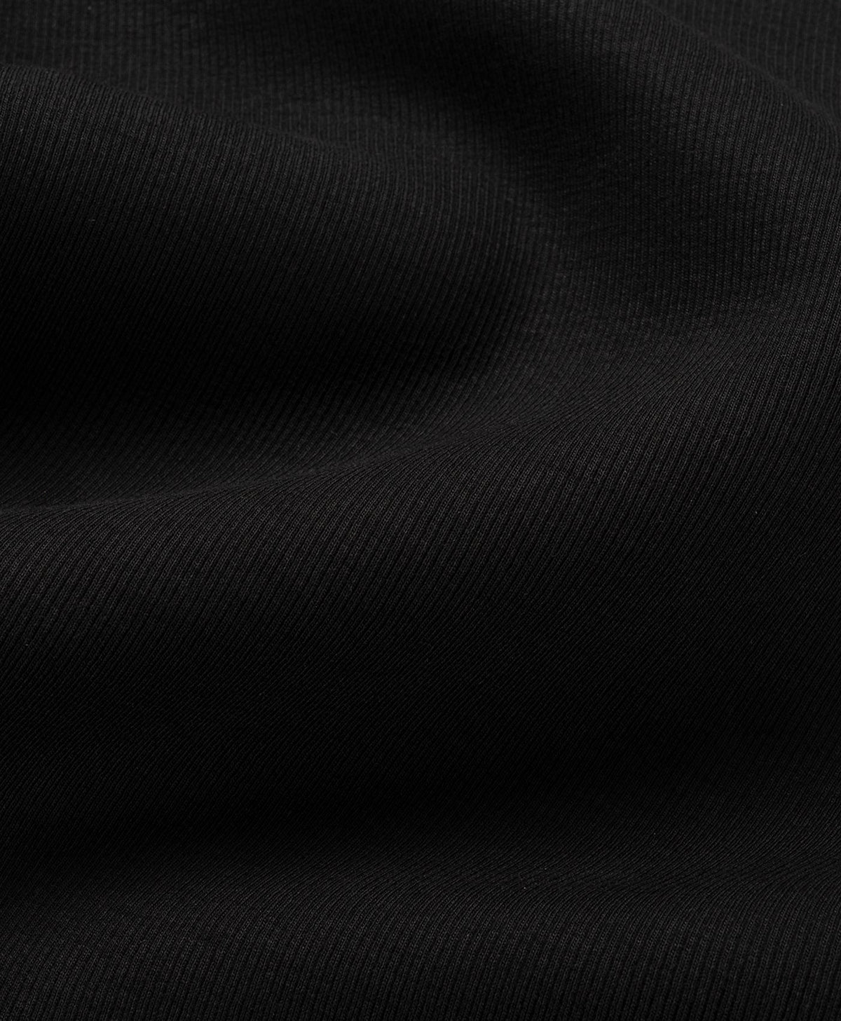 Black Mono Rib Pants