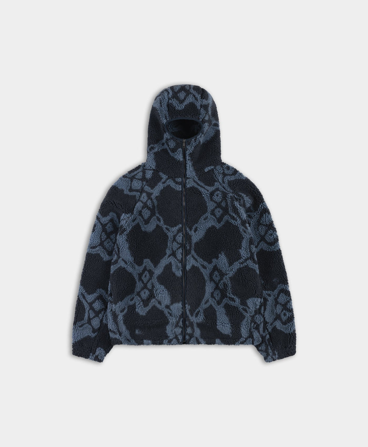 Carbon Burned Shield Hoodie