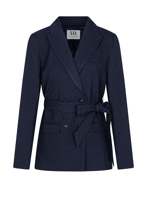 Blazer Ivy - Double Breasted Belted | Dark Blue