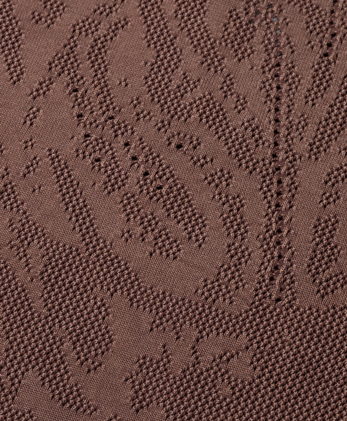 Bordeaux Red Braided Washed Polo