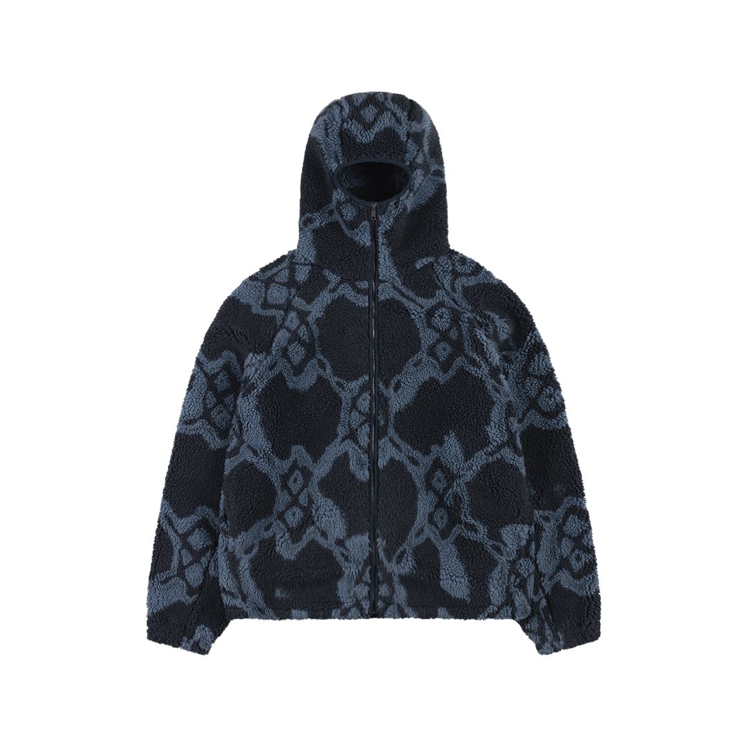 Carbon Burned Shield Hoodie