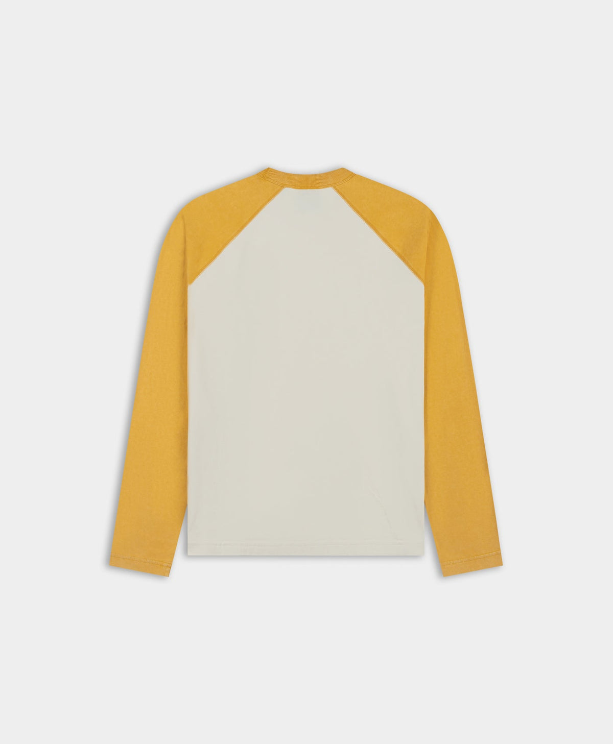 Golden Orange Contrast Raglan Longsleeve