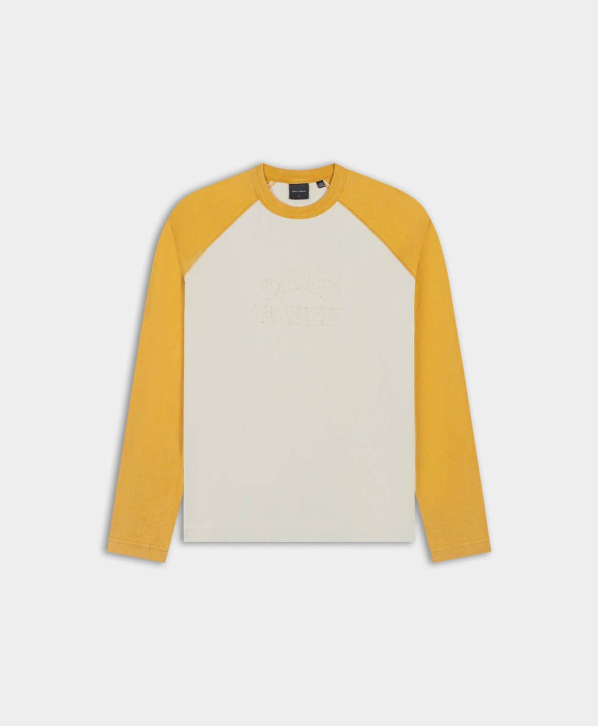 Golden Orange Contrast Raglan Longsleeve