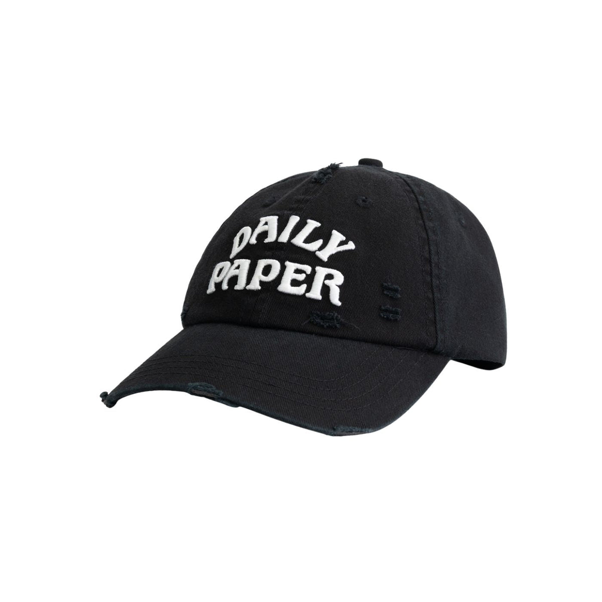 Black Stack Arch Cap