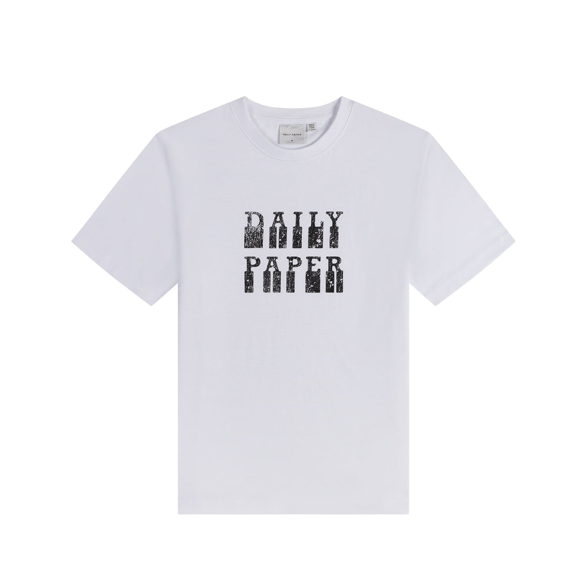 White DP Blocked SS T-Shirt