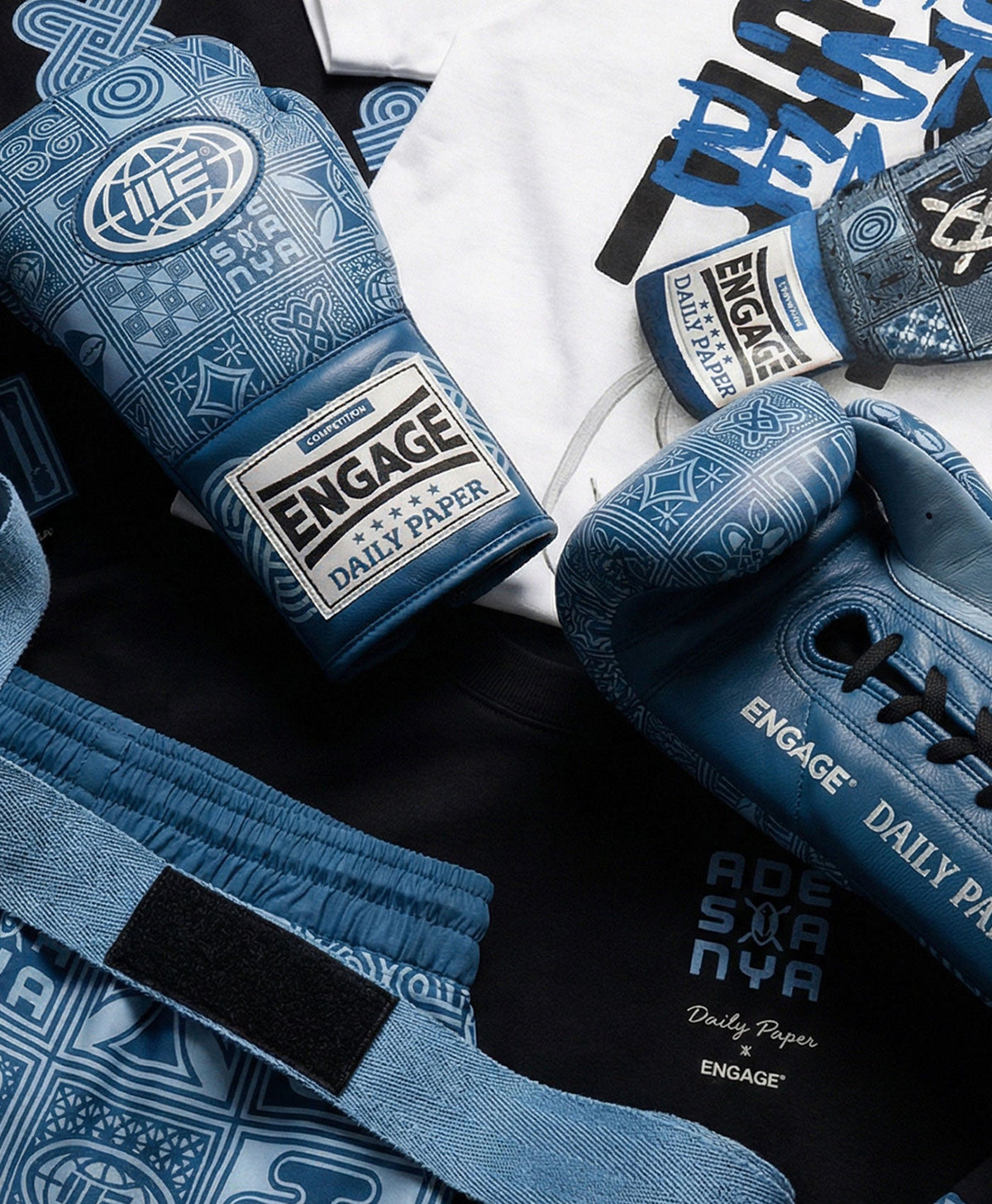 Light Blue DP X Engage Boxing Gloves