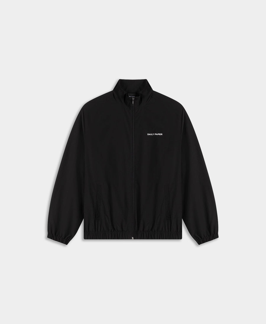 Black Eward Crinkle Jacket