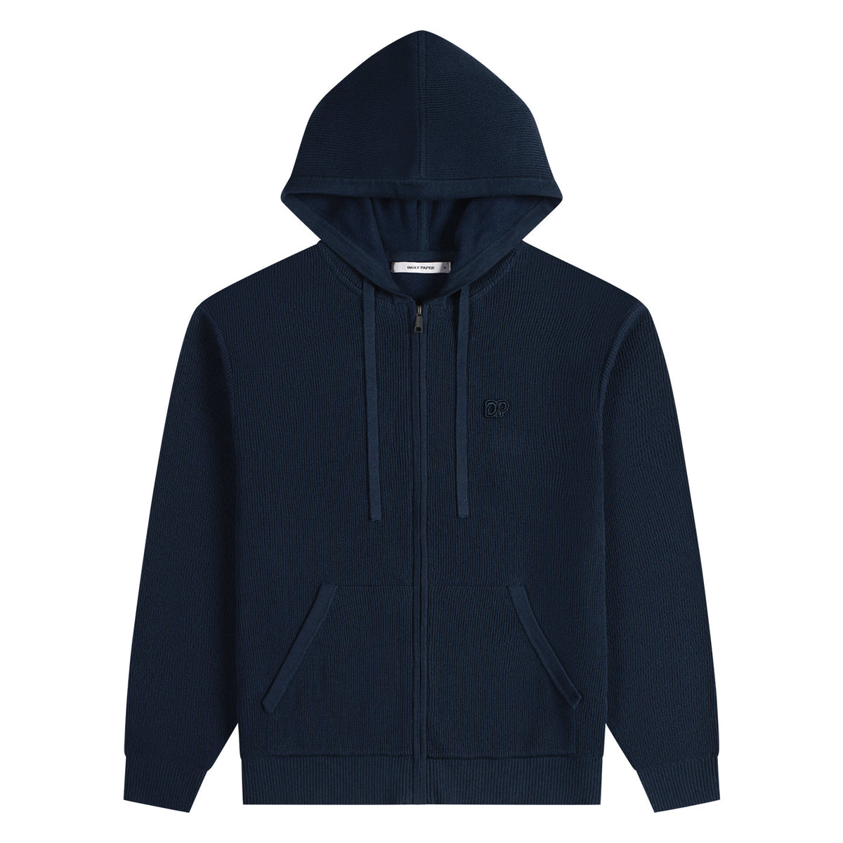 Blue Wing Teal Flatknit Zip Hoodie