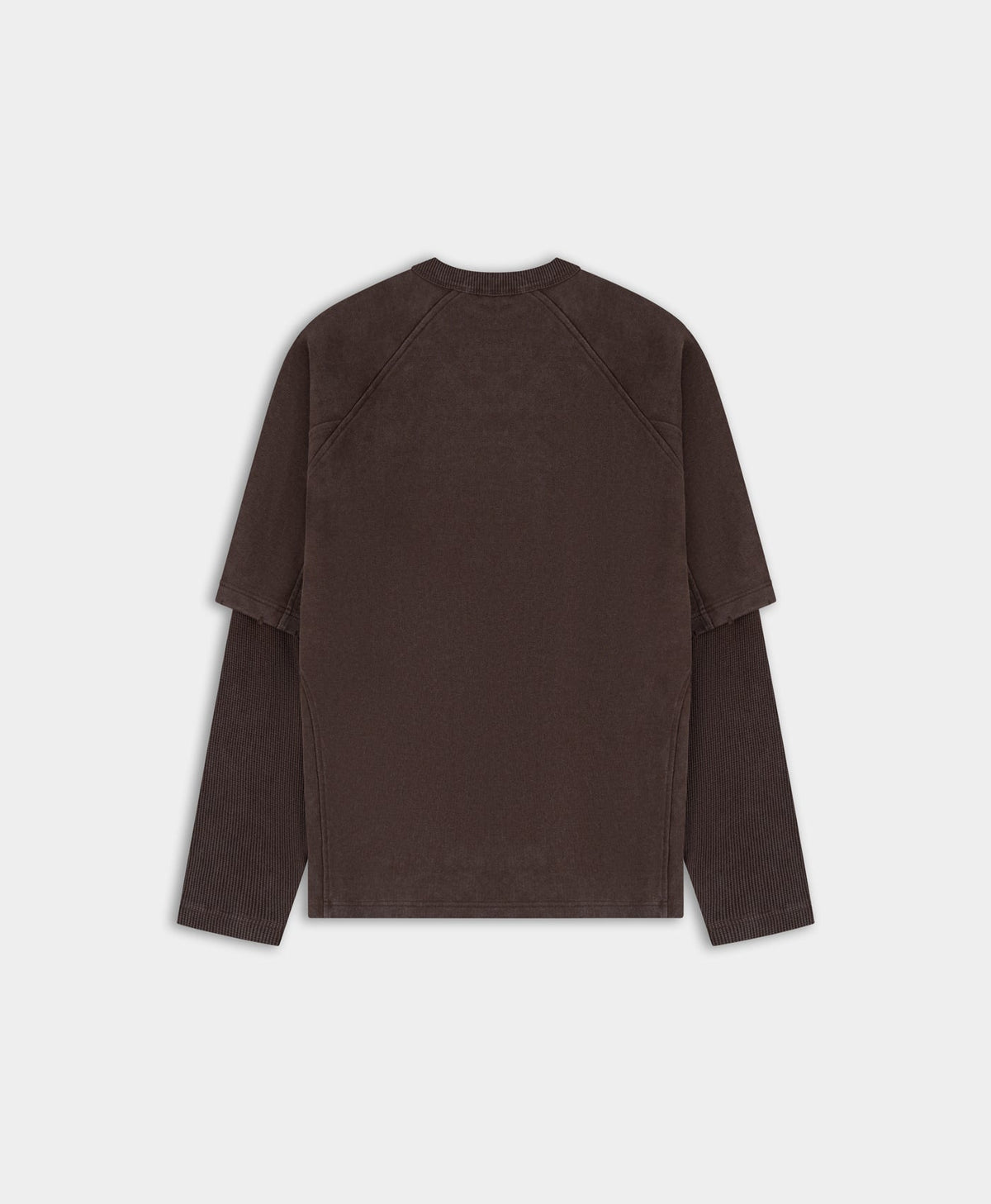Boxy Mole Raglan Stacked Layered Longsleeve