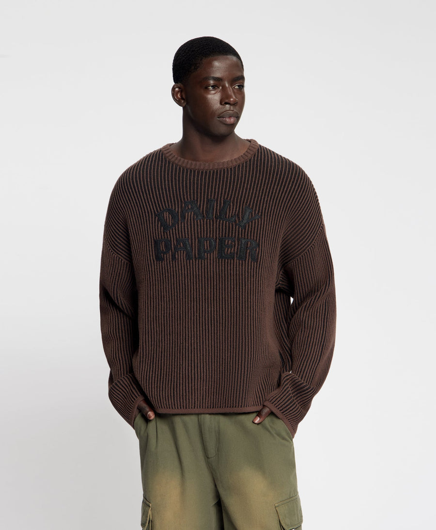 Mole Dias Stacked Rib Knit Sweater