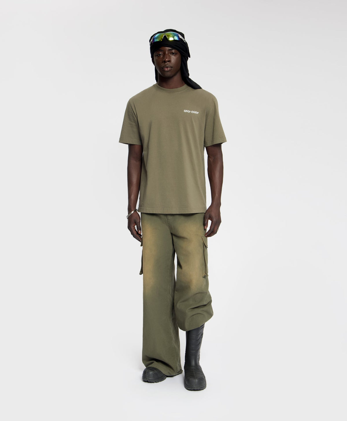 Army Green Wish Plant Shield T-Shirt