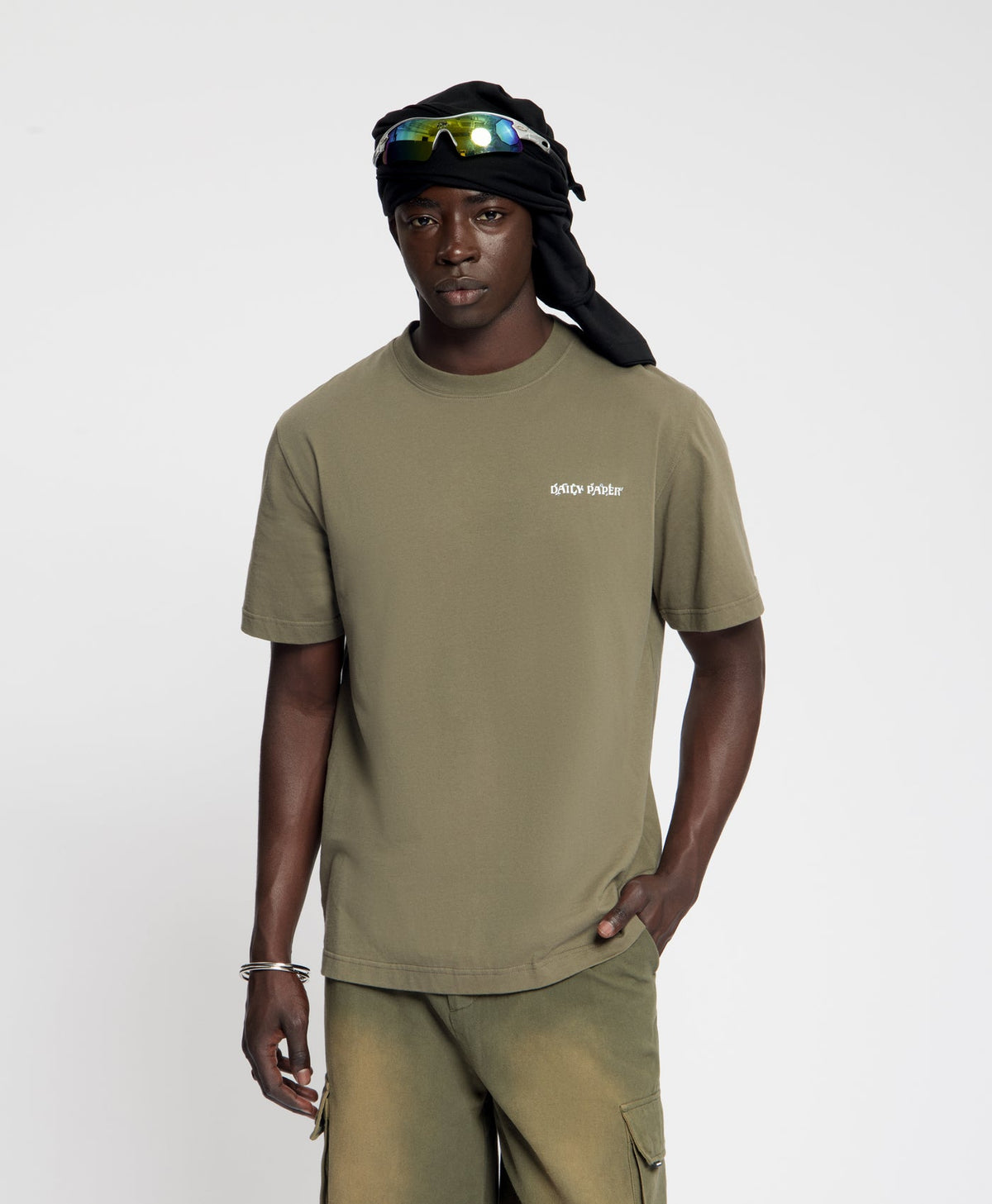Army Green Wish Plant Shield T-Shirt
