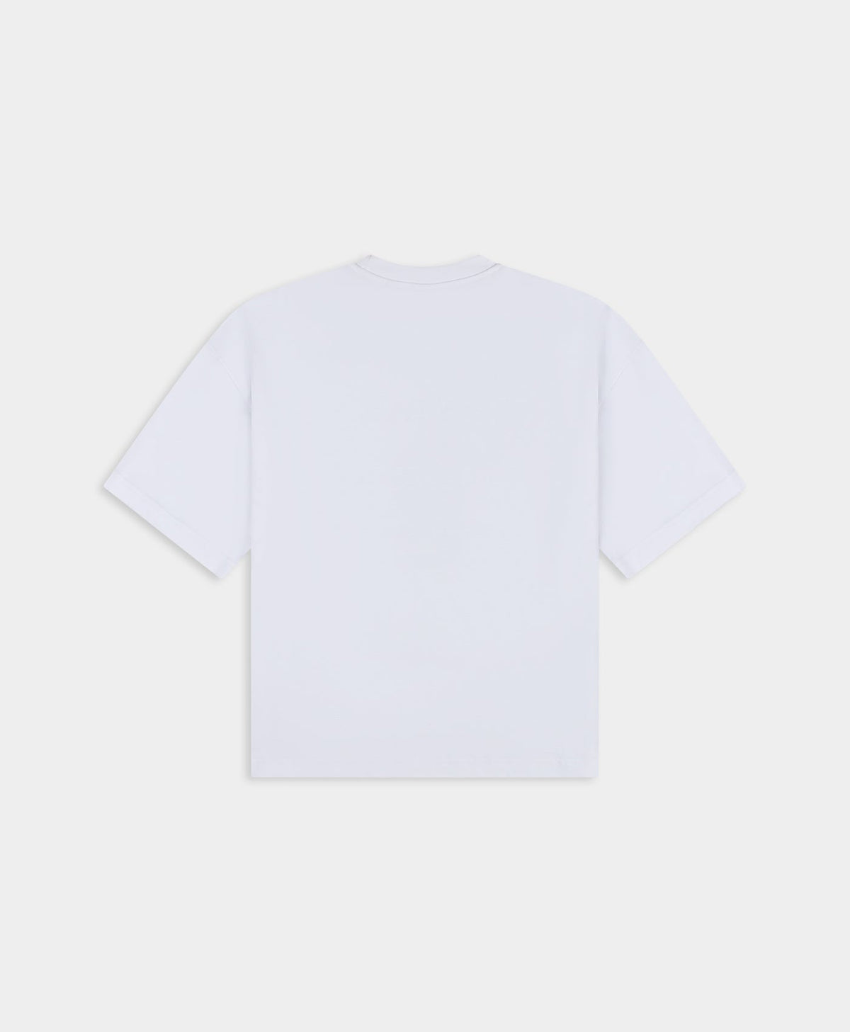 Boxy White Stay Informed T-Shirt