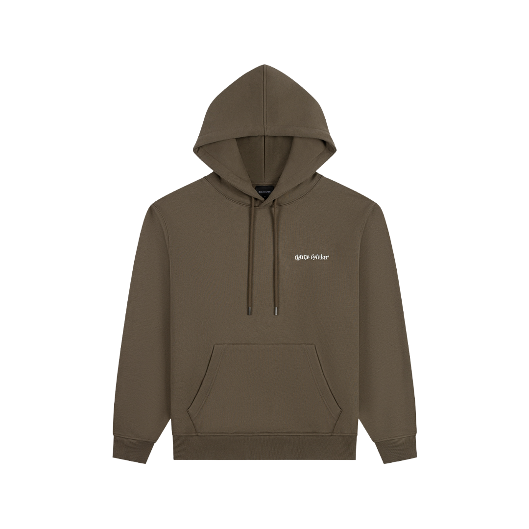 Army Green Wish Plant Shield Hoodie