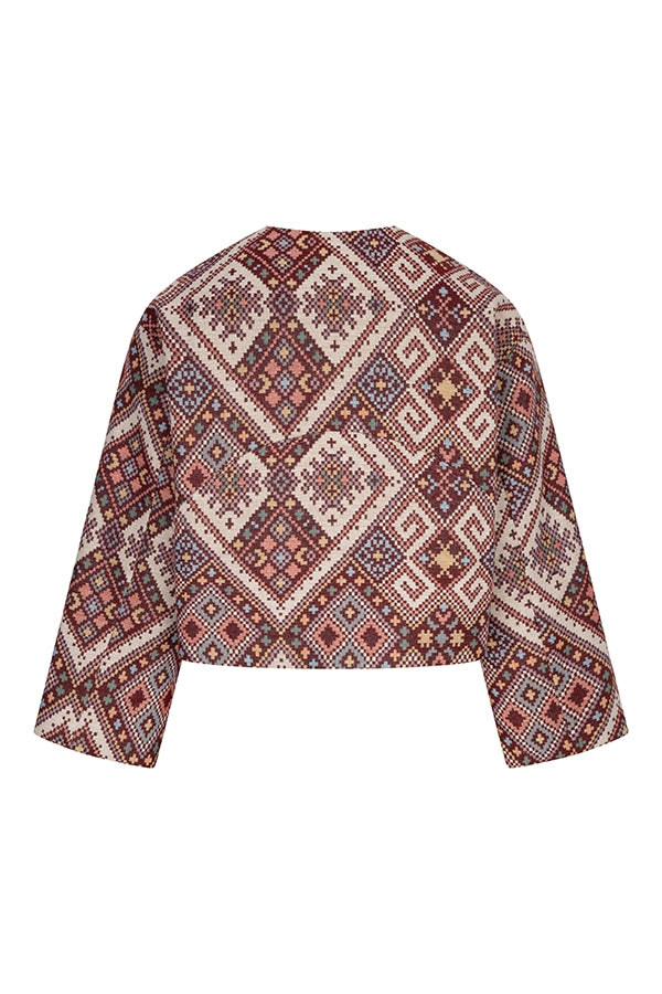Jacket Ilva - Fancy Jacquard | Multi Colour