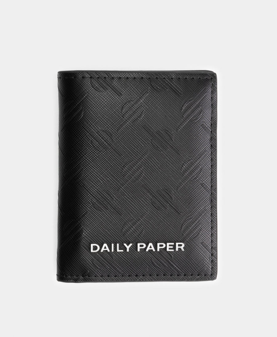 Black Kidis EMB Monogram Wallet
