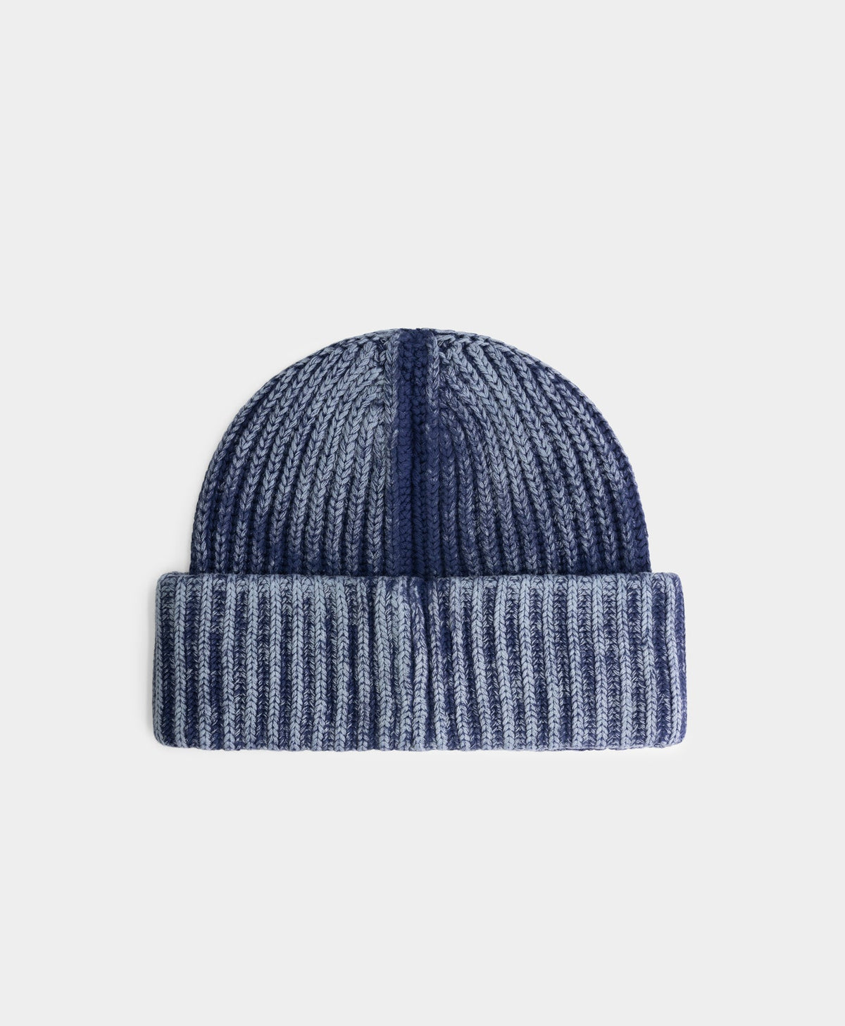 Indigo Knitted Washed Beanie