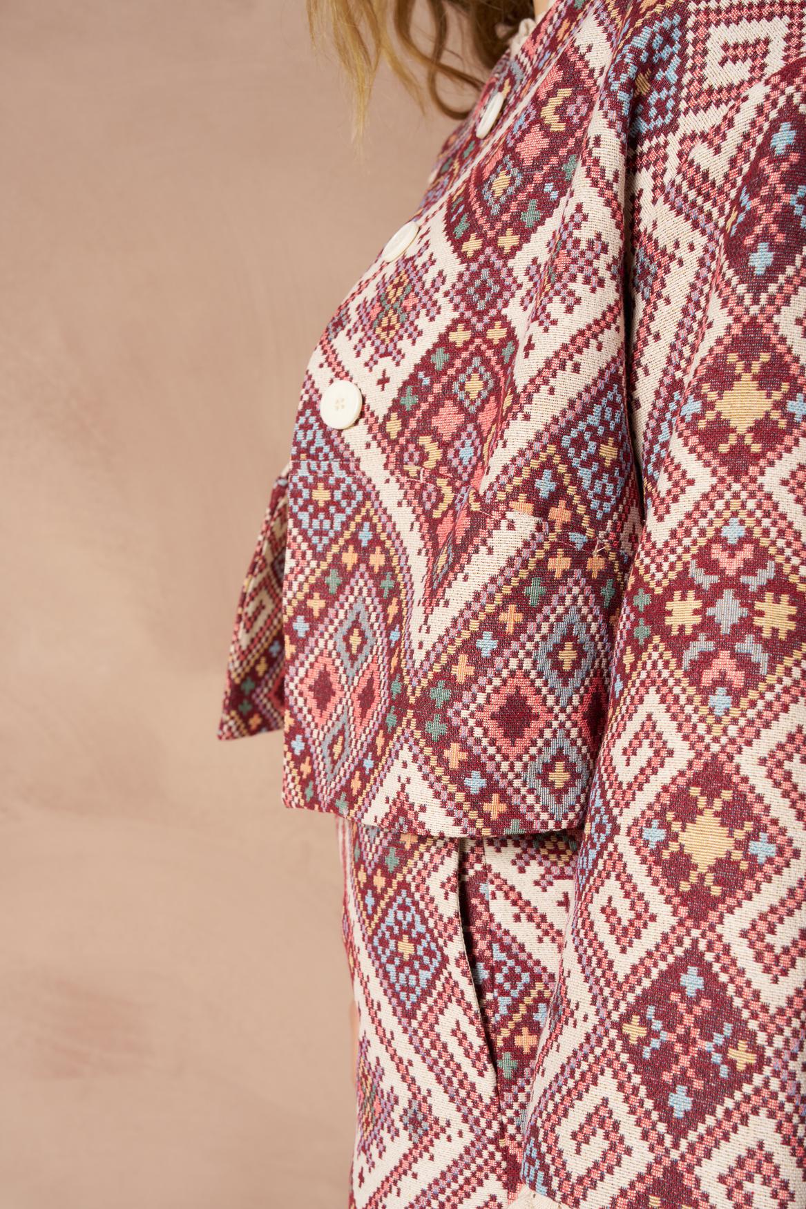 Jacket Ilva - Fancy Jacquard | Multi Colour
