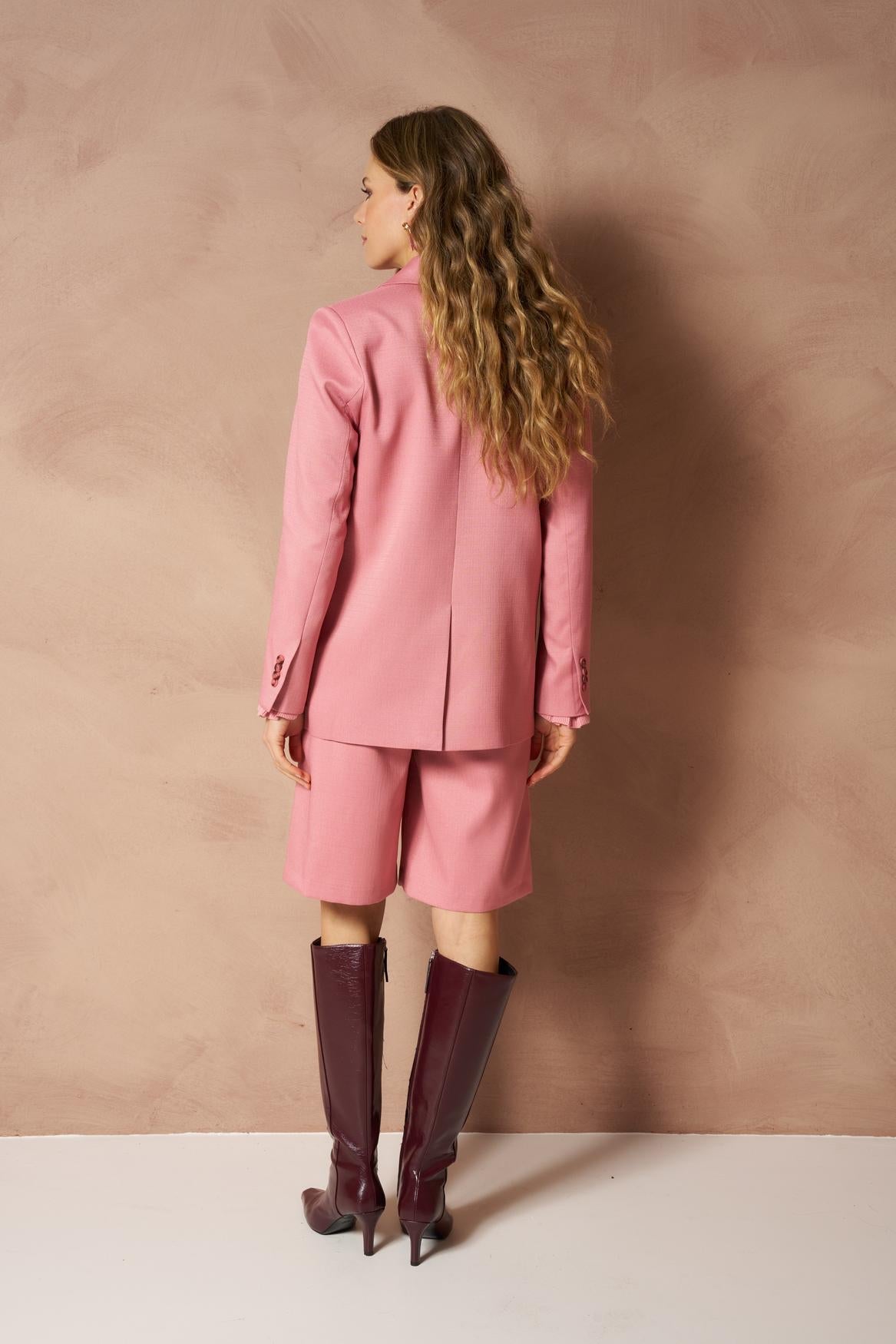 Blazer Inge - Structure Straight | Coral