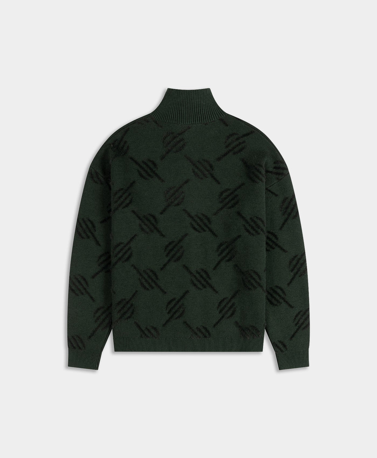 Rosin Monogram Knit Zip Up