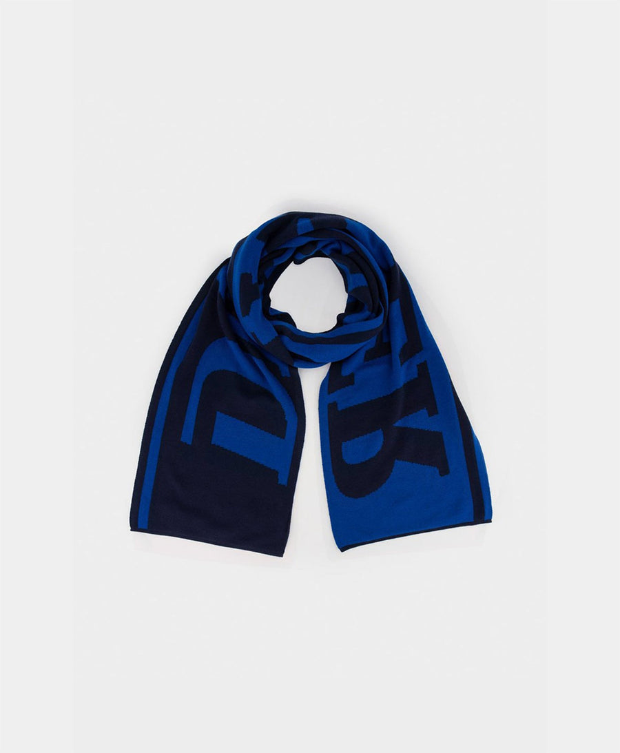 Navy Blue Merino Scarf
