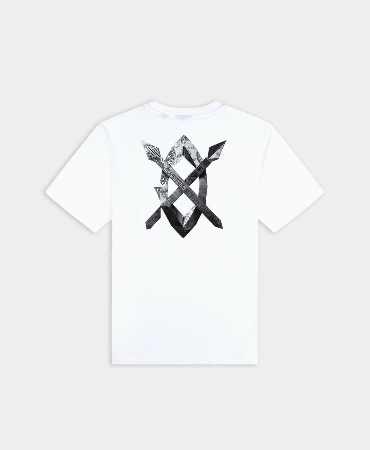 White Origami Shield T-Shirt