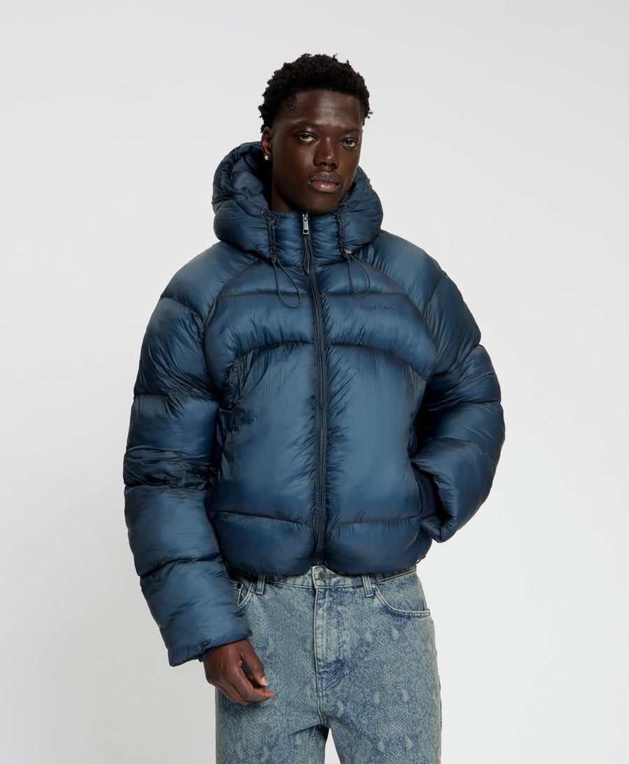 Carbon Raglan Sleeve Dias Puffer Jacket