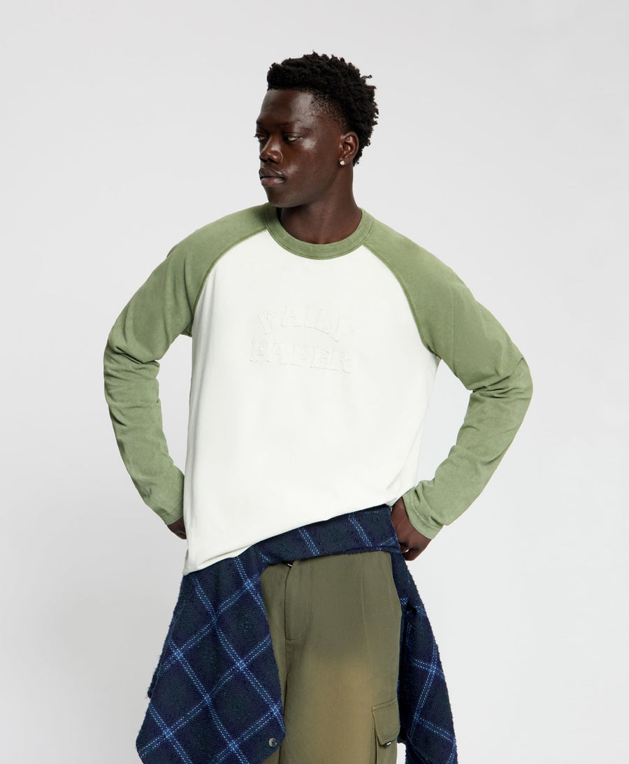 Sphagnum Contrast Raglan Longsleeve