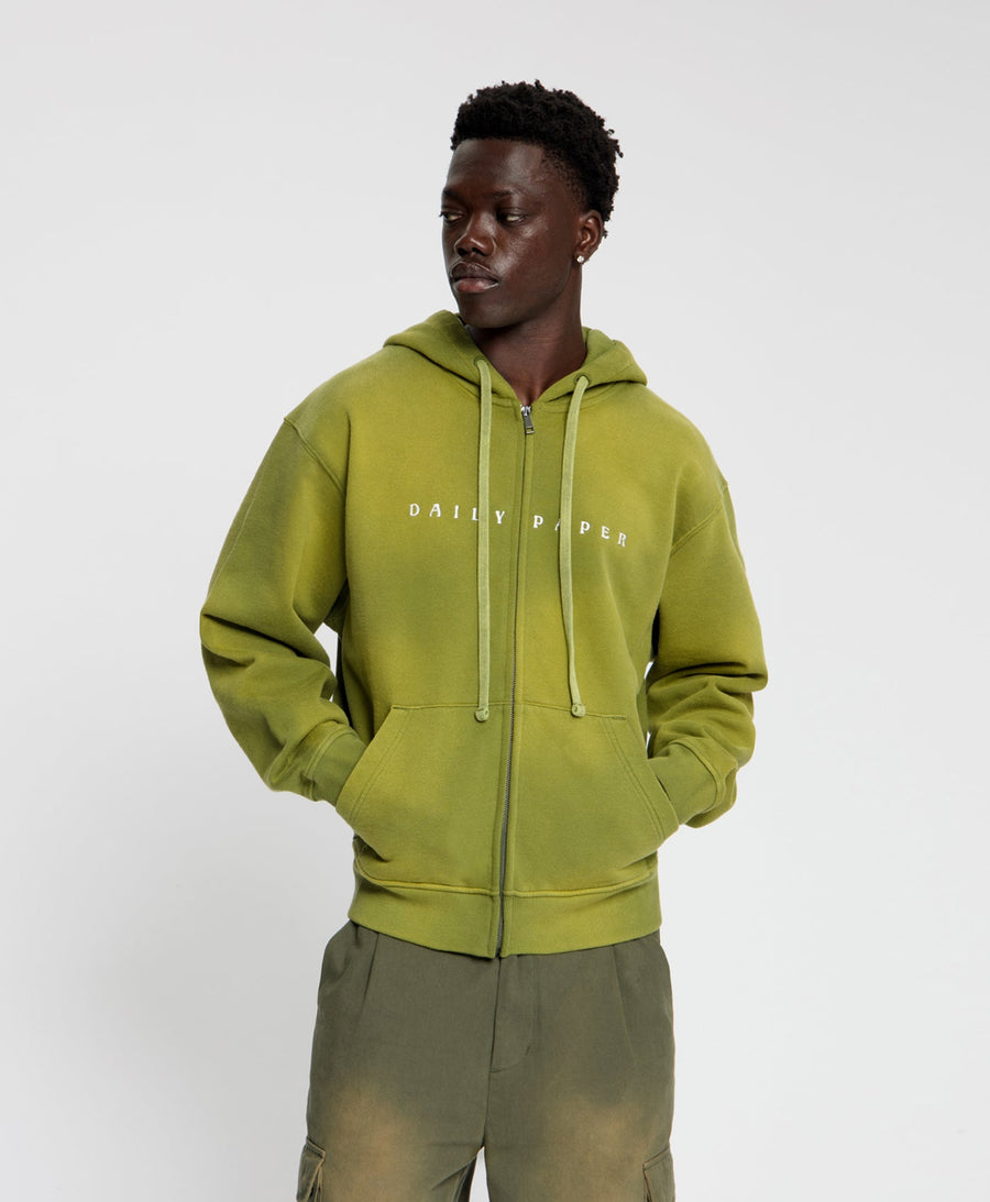 Sphagnum Washed Alias Dias Zip Hoodie