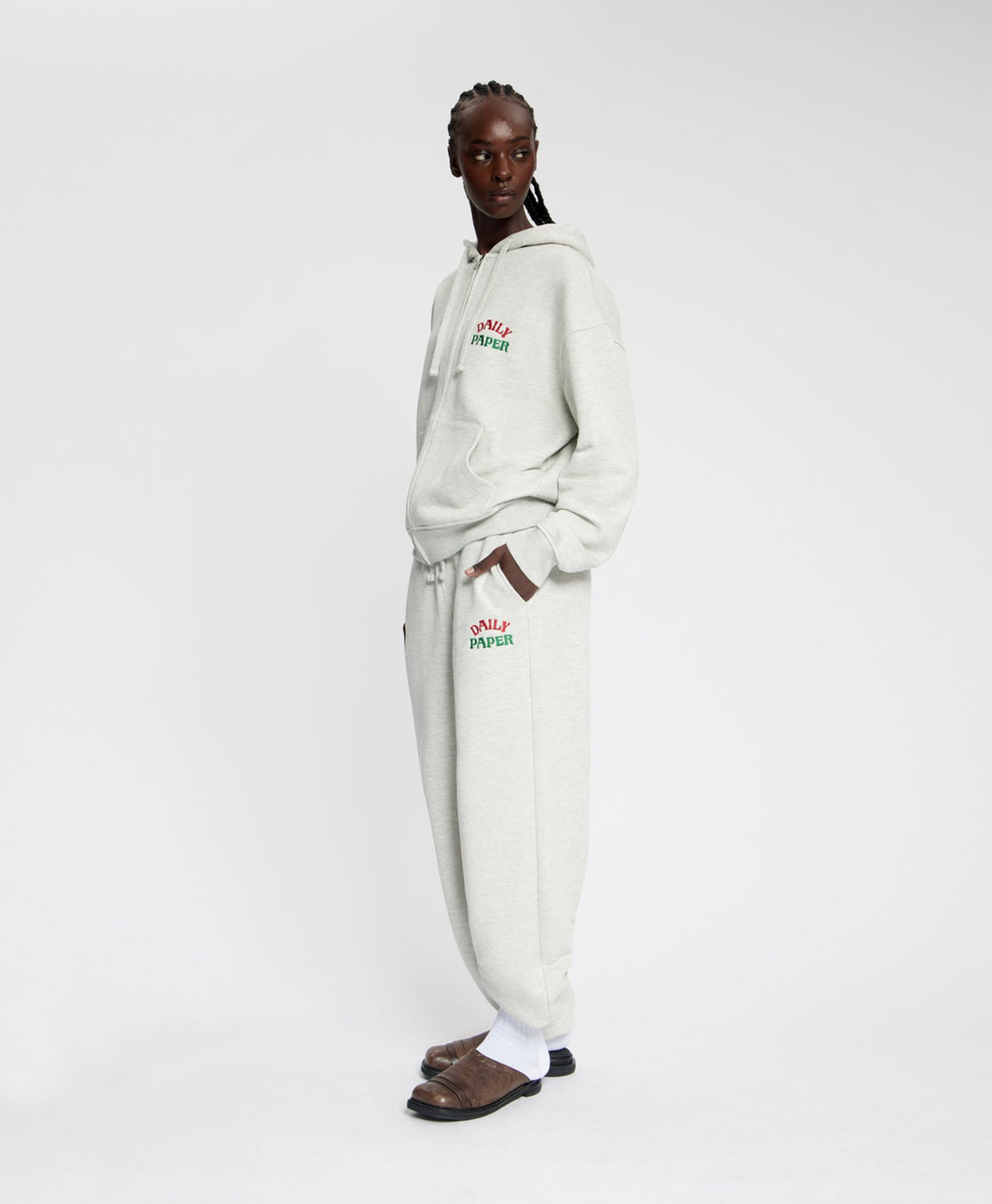 Heather Grey Arch Sweatpants