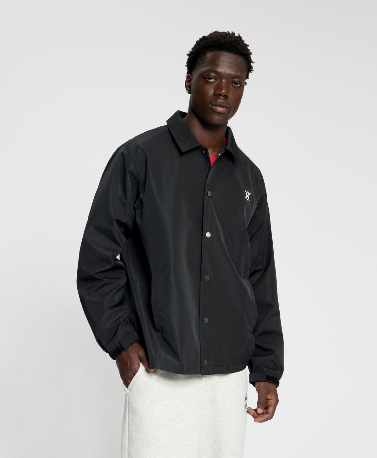 Black Alias Dias Coach Jacket