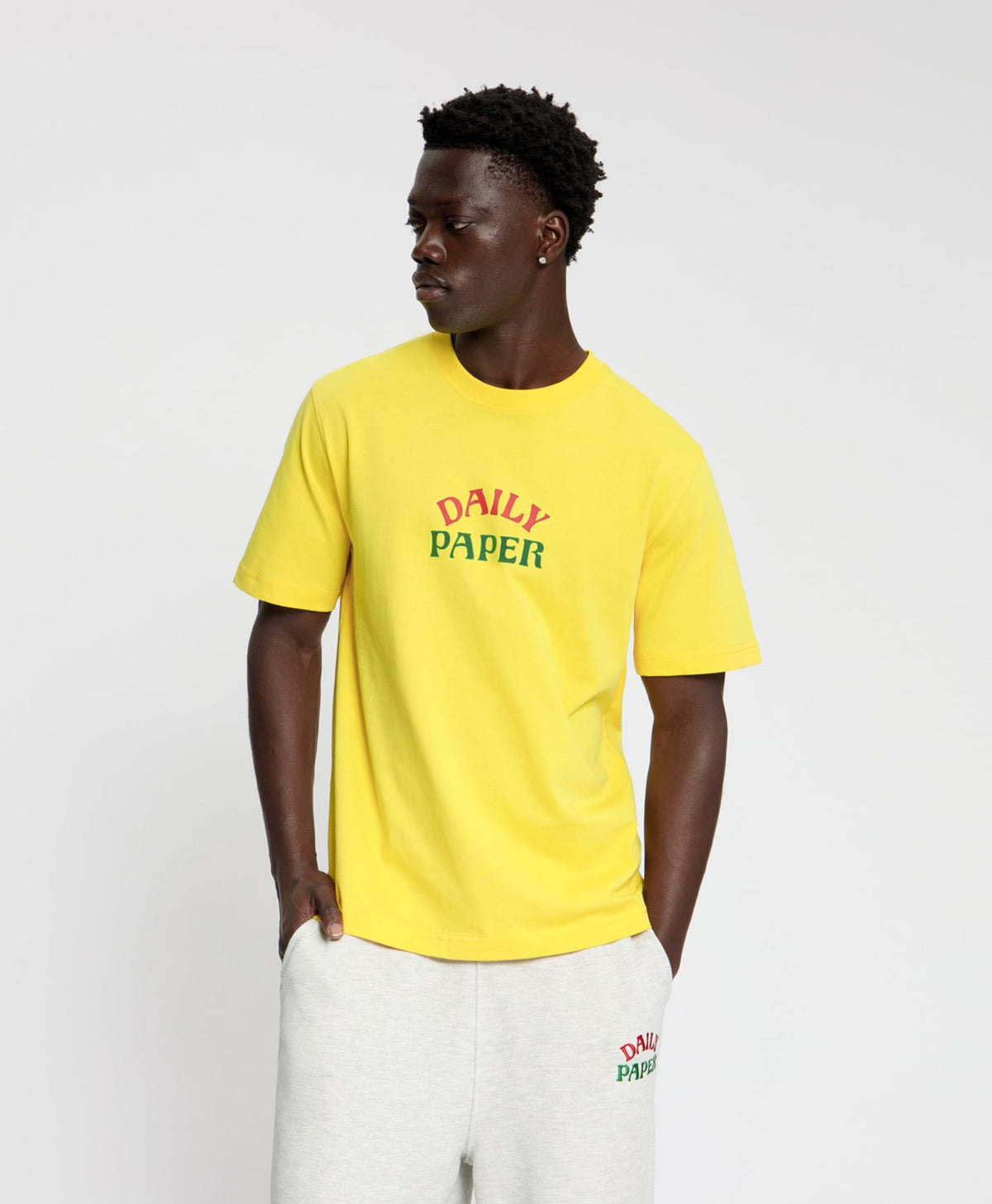Yellow Dias Stacked T-Shirt