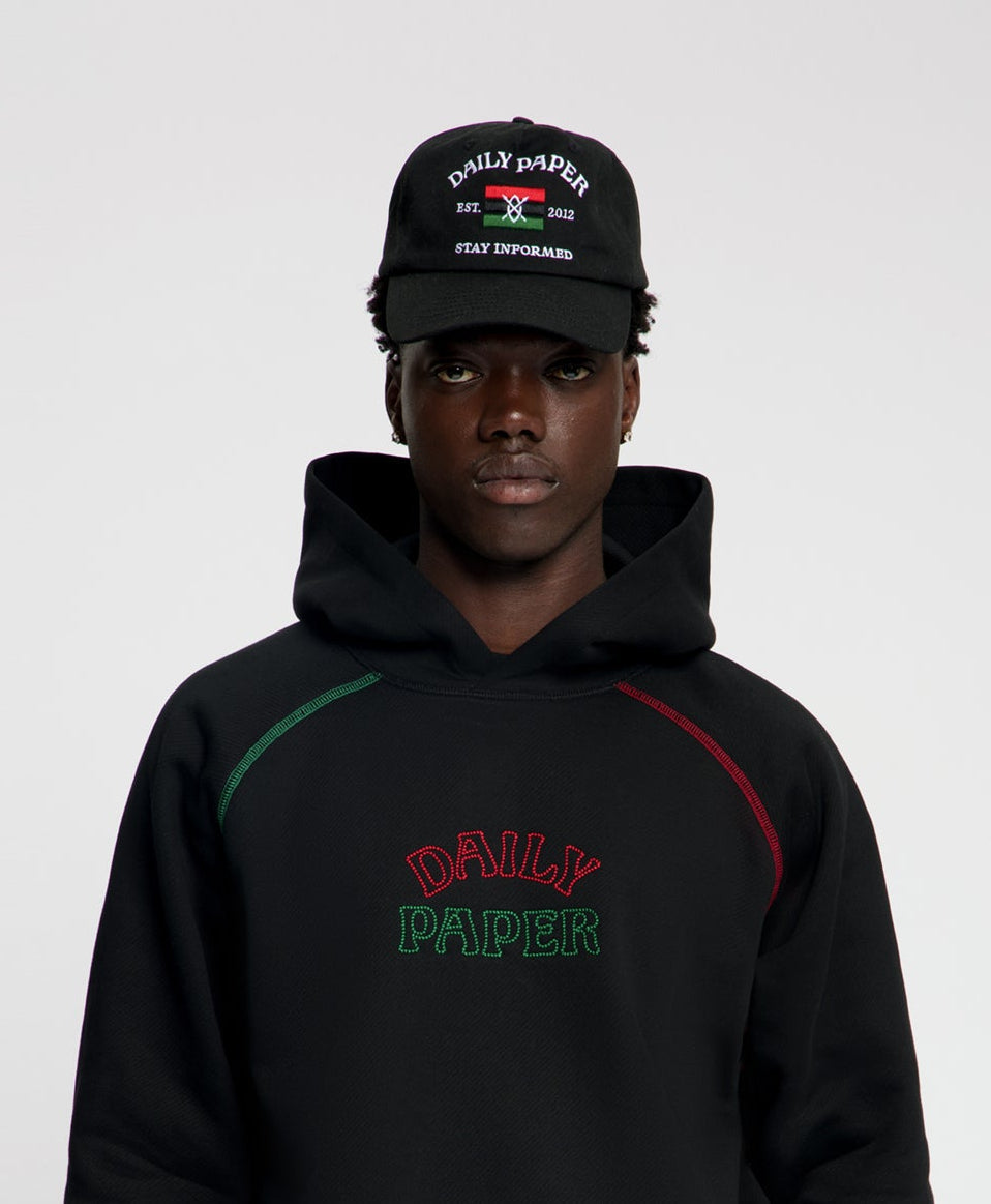 Black Stay Informed Cap