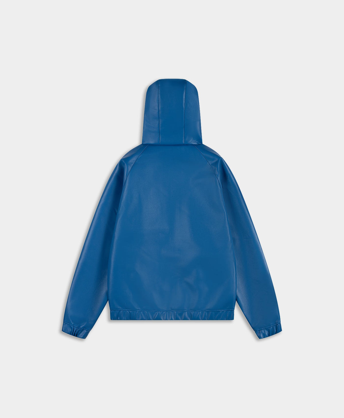 Brilliant Blue PU Scuba Jacket