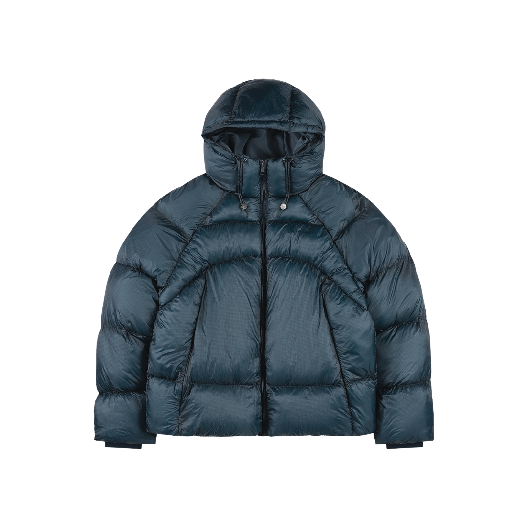Carbon Raglan Sleeve Dias Puffer Jacket