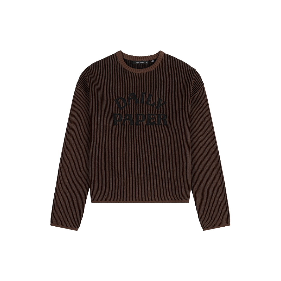 Mole Dias Stacked Rib Knit Sweater