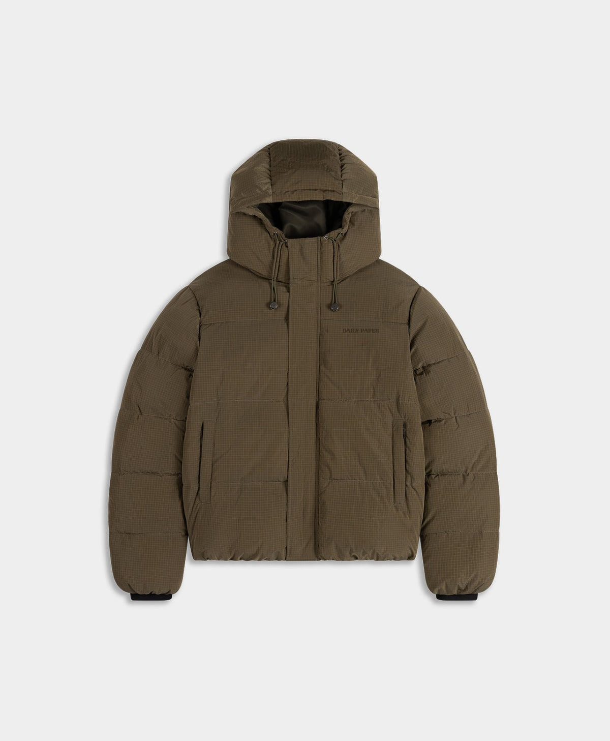 Green Ripstop Puffer Jacket