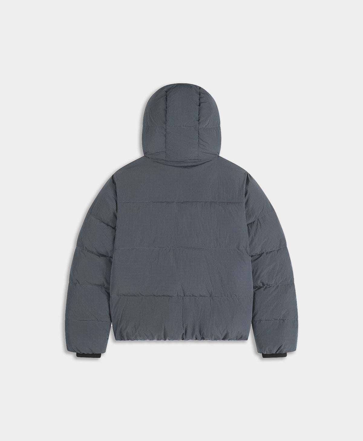 Grey Ripstop Puffer Jacket
