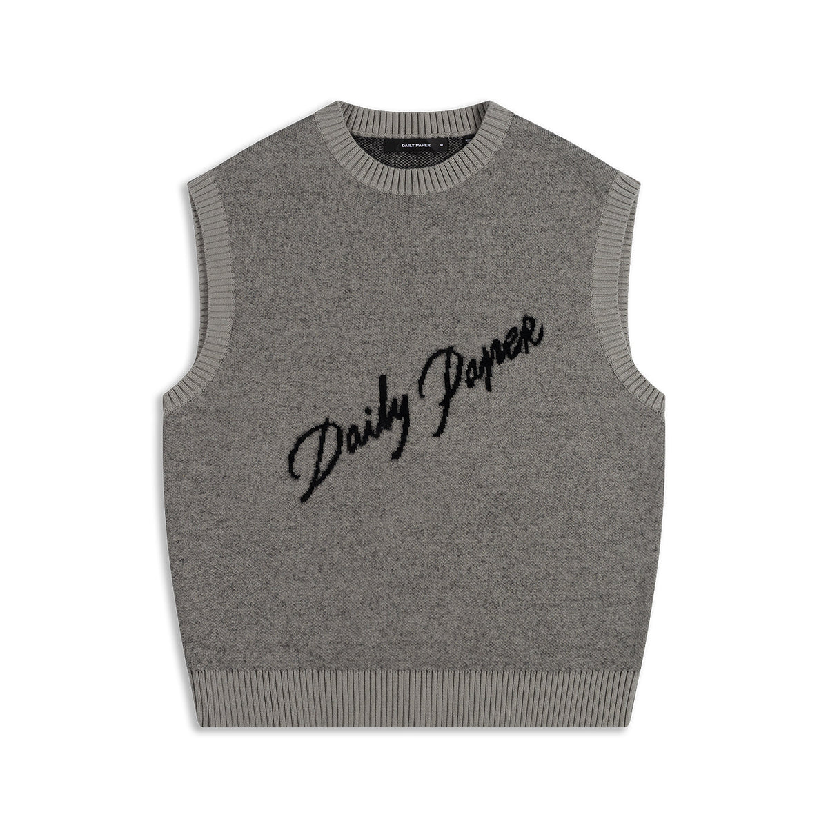 Desert Sage Script Logo Knit Vest