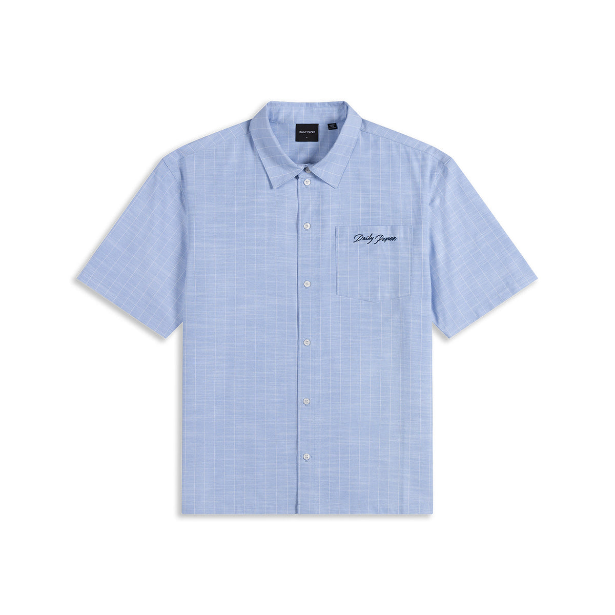 Blue Stripe Script Shirt