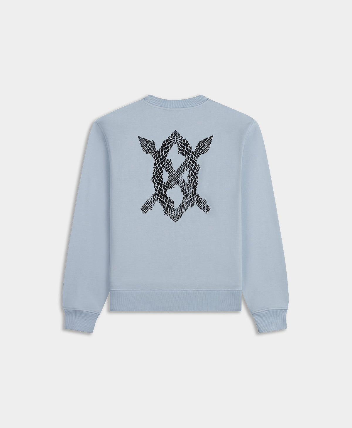 Skyway Blue Snake Shield Sweater