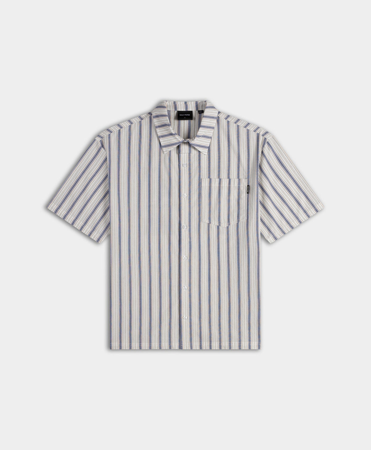 Blue Wing Teal DP Blocked SS Shirt