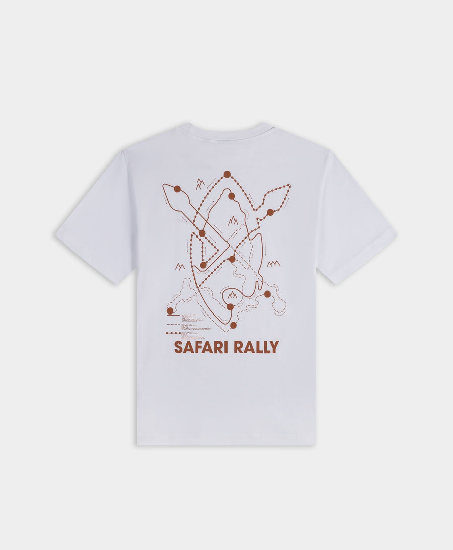 White Safari Rally SS T-Shirt
