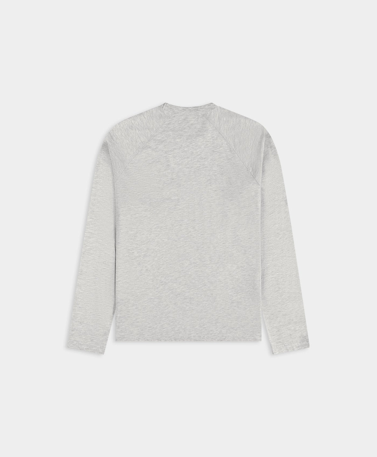 Heather Grey Foundation Contrast Raglan Longsleeve
