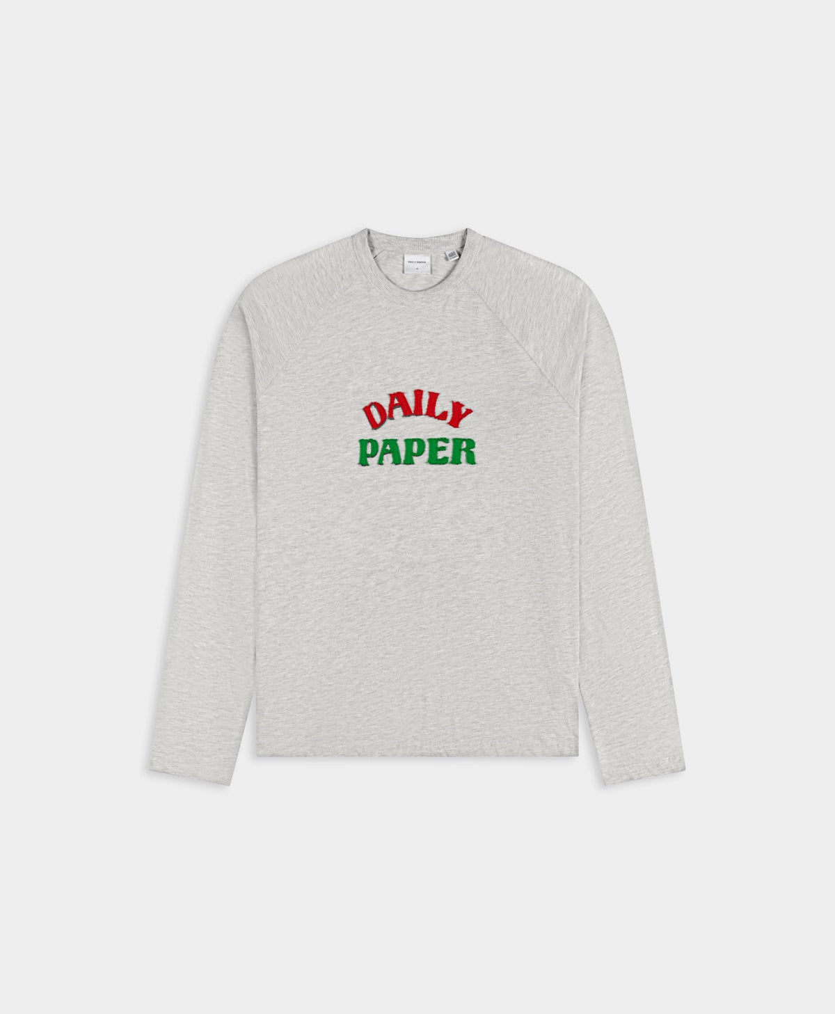 Heather Grey Foundation Contrast Raglan Longsleeve