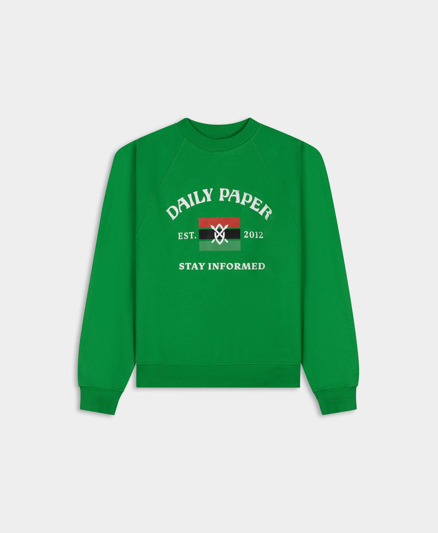 Fern Green Stay Informed Sweater