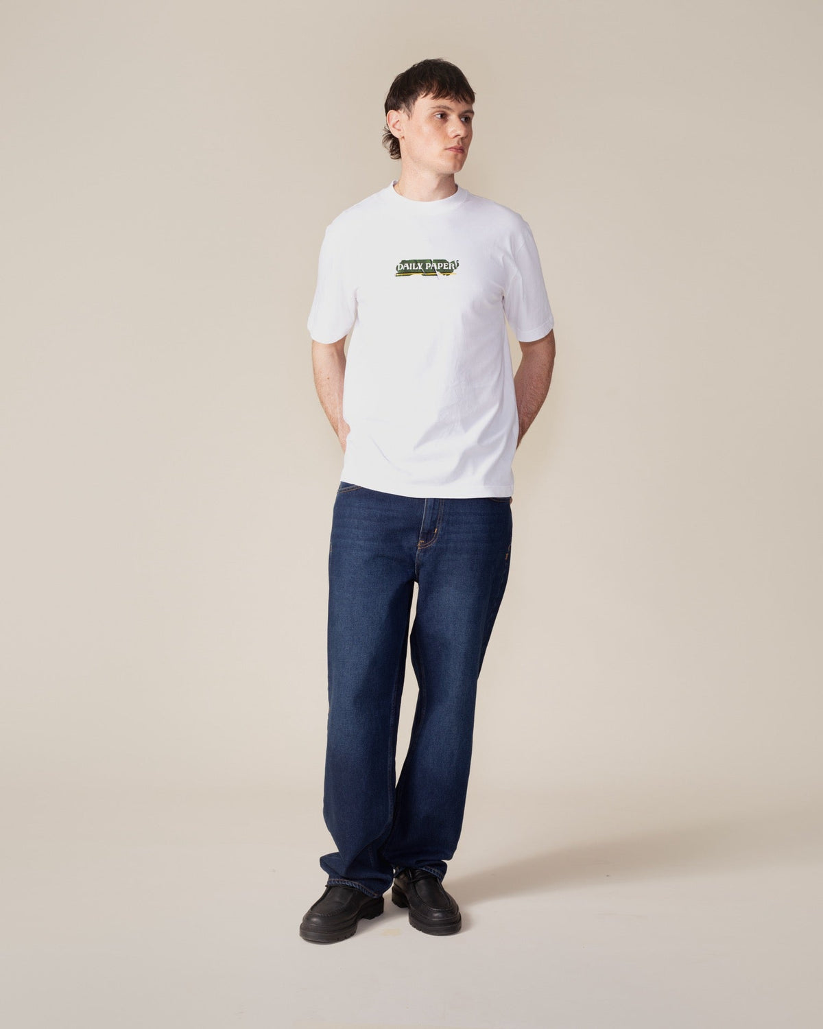 White Sticker T-Shirt