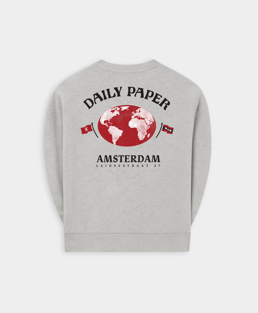 Grey Melange Amsterdam Store Sweater