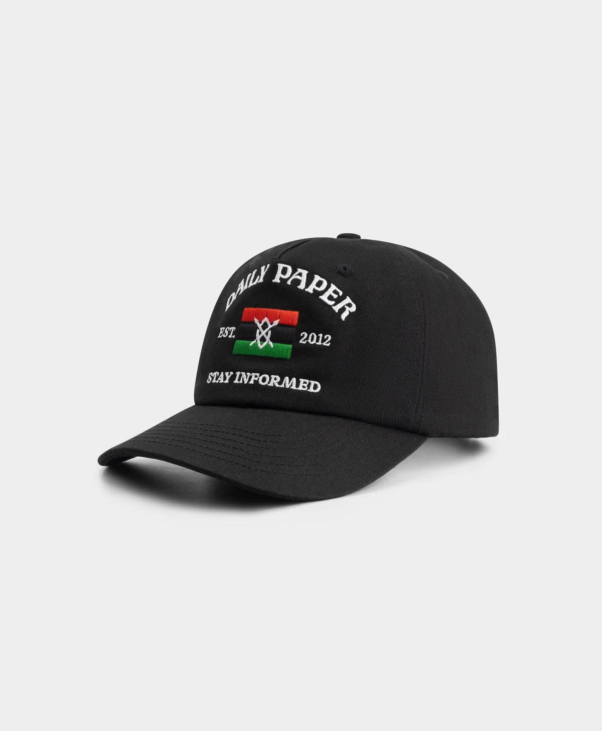 Black Stay Informed Cap